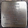 Stolperstein für Liselotte Rosenstiel