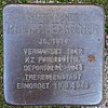 Stolperstein Sudeckstraße 4 (Philipp Heckscher) in Hamburg-Eppendorf.JPG