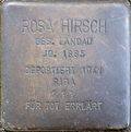 Stolperstein für Rosa Hirsch (Cardinalstraße 9)