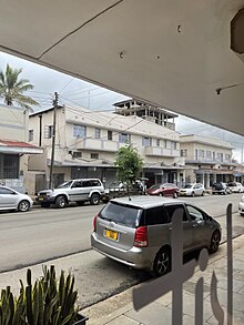 Goliondoi Street, Goliondoi Neighborhood, Sekei Ward, Arusha City. Street scene in Sekei ward, Arusha City.jpg