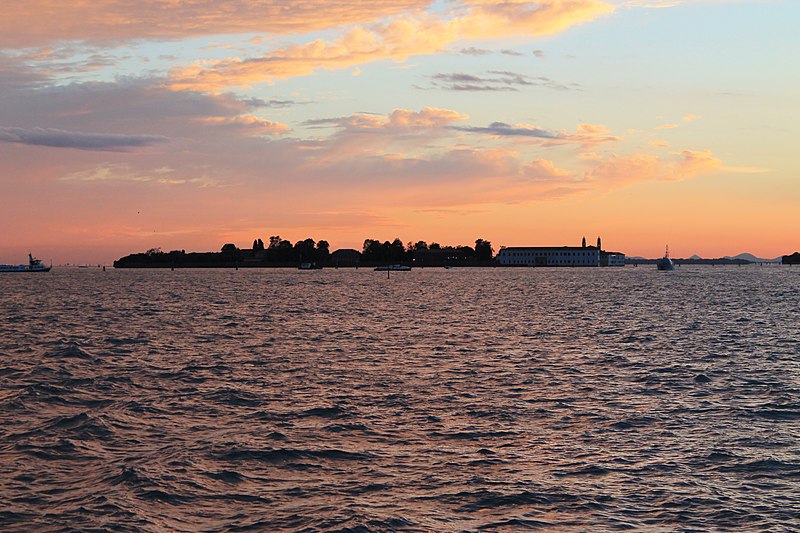 File:Sunset and Sea, Venice.jpg