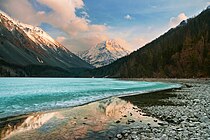 Lake Kucherla in de Republiek Altai