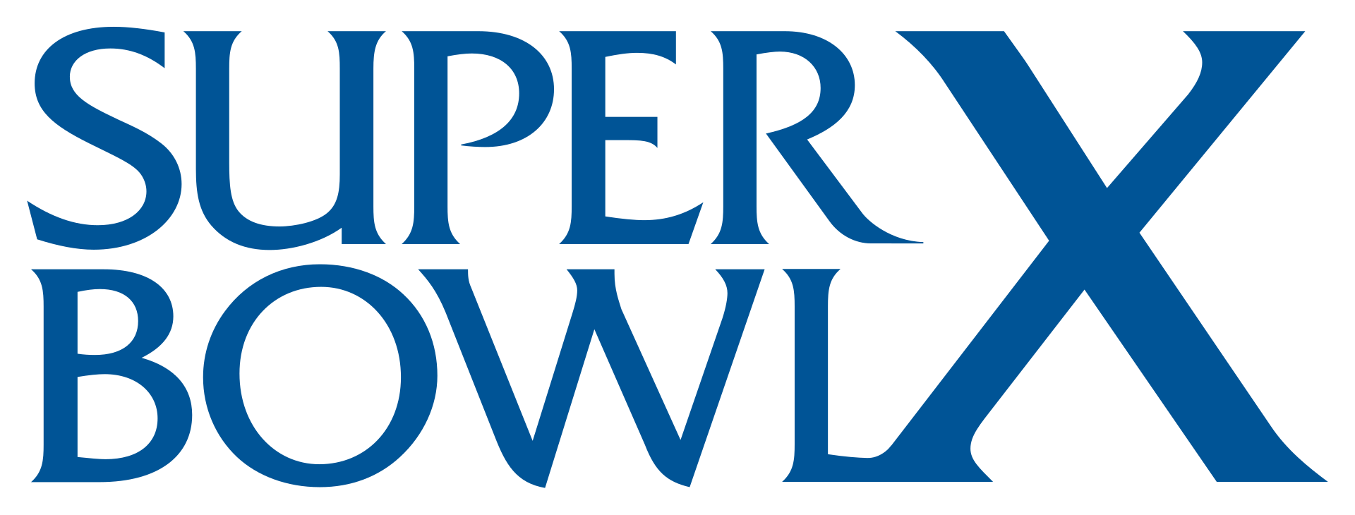 Super Bowl X – Football Zebras