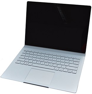 <span class="mw-page-title-main">Surface Book</span> Laptop by Microsoft