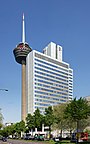 Telecom high-rise and Colonius television tower in Cologne, (3861-63) .jpg