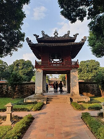 Temple of Literature, Hanoi (Vietnam), 1070