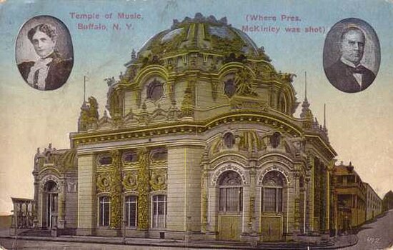 Temple of Music at 1901 Pan-American Exposition in Buffalo
