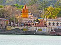 Rameshwar Temple, across the Ganges near Swargashram, Muni Ki Reti.