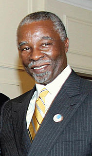 <span class="mw-page-title-main">Thabo Mbeki</span> 2nd President of South Africa