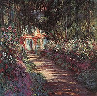 Квіти в саду, 1900 р.