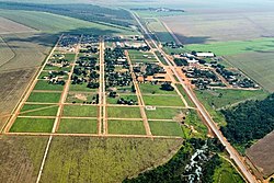 Foto panorâmica do Distrito Primavera