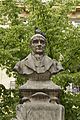 1431) Buste d' Auguste Comte, monument par Jean-Antoine Injalbert, 1902. Place de la Sorbonne, Paris. 22 juin 2012