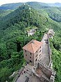 Vista da torre principal em direção ao Castelo de Scharfenberg