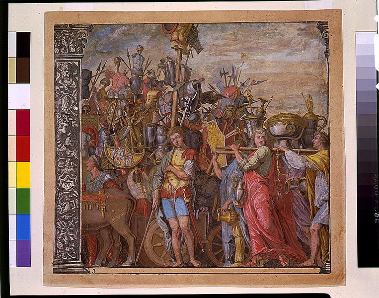File:Triumph(us) Caesaris (The triumph of Julius Caesar), plate 3 LCCN93516232.jpg