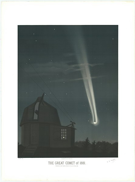 File:Trouvelot - The Great Comet of 1881.jpg