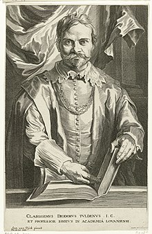 Портрет Тулдена, гравюра Питера де Йоде (II) по мотивам Антониса ван Дейка. Jpg