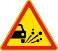 Loose road surface