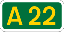 A22 weg