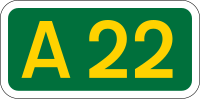 Thumbnail for A22 road