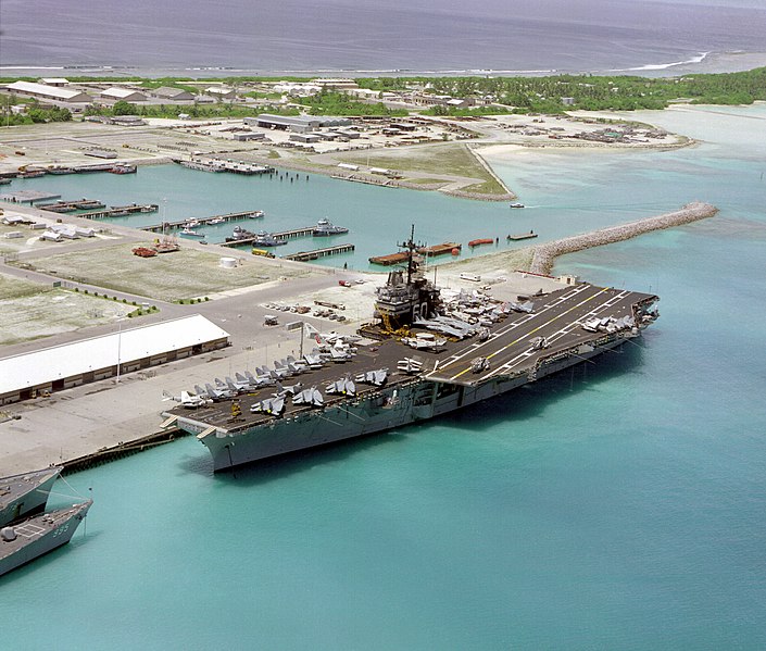 File:USS Saratoga (CV-60) moored December 1985.jpg