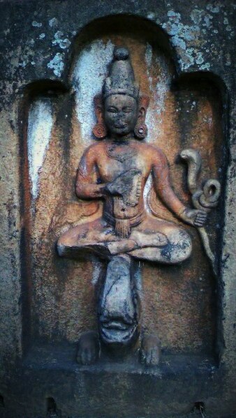 File:Umananda , a remnant found in Hayagriva Madhava Temple.jpg