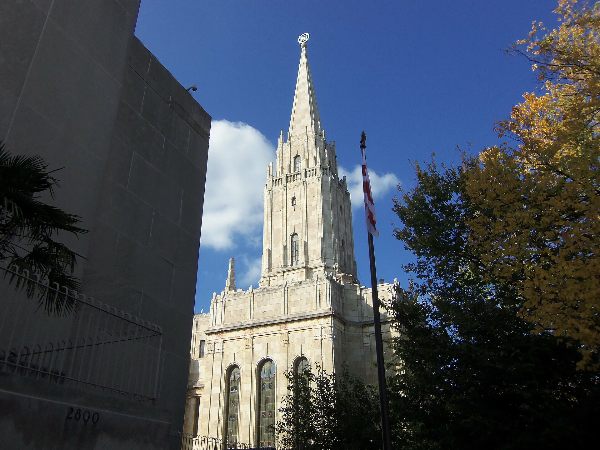 Здание «Церкви объединения» в Вашингтоне