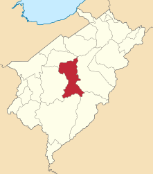 Campo Elías - Carte