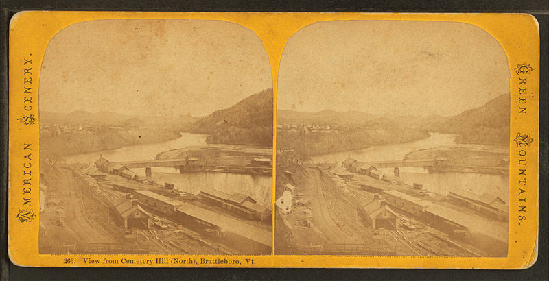File:View from Cemetery Hill (north), Brattleboro, Vt, from Robert N. Dennis collection of stereoscopic views.jpg