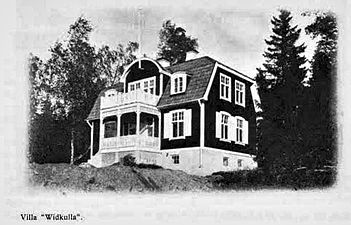 Villa Widkulla, Brunkebergsåsen, Norrviken.