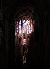 Vitraux du chœur de la cathédrale.