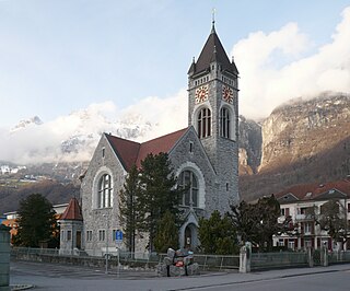 <span class="mw-page-title-main">Walenstadt</span> Municipality in St. Gallen, Switzerland