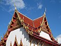 The Wat Buddhapadipa in Wimbledon, built in 1982.