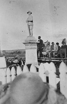 Westbrook War Memorial, Anzac Day 1922 Westbrook War Memorial, Anzac Day 1922.jpg