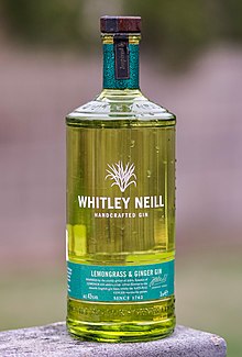 Whitley Neill Lemongrass and Ginger Gin Whitley Neill Lemongrass and Ginger Gin.jpg