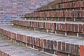 Deutsch: Rathaus Wilhelmshaven in Wilhelmshaven, Niedersachsen: Detailaufnahme der Treppe vor dem Haupteingang. English: Wilhelmshaven townhall located in Wilhelmshaven, Lower Saxony, Germany. Detailed view of the stairs in front of the main entrance.