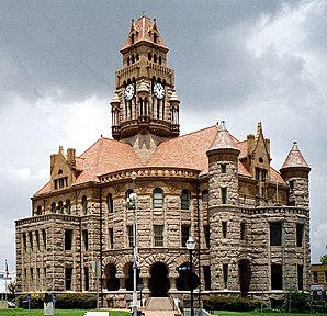 Wise County Courthouse, listed on the NRHP with No. 76002085 [1]