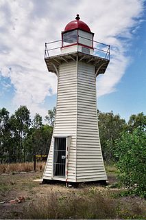 <span class="mw-page-title-main">Woody Island Lighthouses</span> Historic site in Queensland, Australia