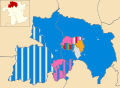 2019 results map