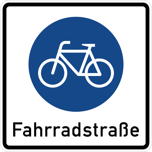 File:Zeichen 244.1 - Beginn einer Fahrradstraße, StVO 2013.svg