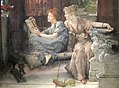 Lawrence Alma-Tadema Comparación (1892)