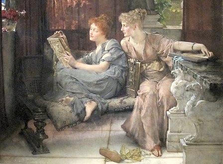 'Comparison' by Lawrence Alma-Tadema, Cincinnati Art Museum.JPG