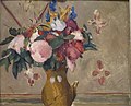 'Vase of Flowers, after Cézanne' by Odilon Redon, Norton Simon Museum.JPG