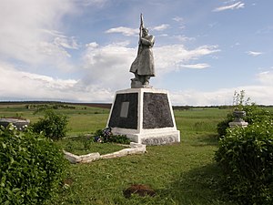 Братська могила радянських воїнів у с. Юр’ївське