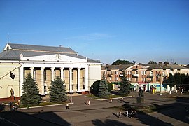 Praça Central de Novovolynsk.