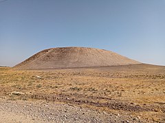 The archaeological hill of Aliawa  in Erbil