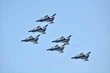 August 1st Chengdu J-10 flying in a delta formation