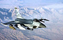 138th Expeditionary Fighter Squadron F-16C 86-0249 over Afghanistan in support of Operation Enduring Freedom on 29 November 2003 138th Expeditionary Fighter Squadron - General Dynamics F-16C Block 30C Fighting Falcon 86-0249.jpg