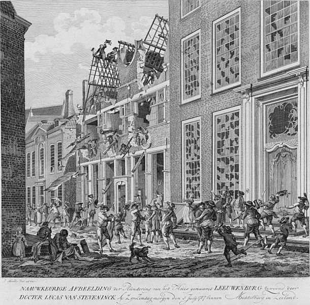 File:1787. Plundering van het huis van Lucas van Steveninck.jpg