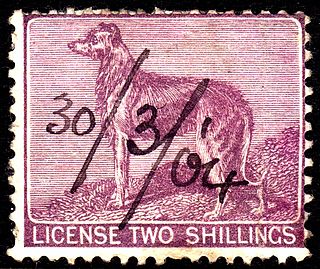 Dog licence tax