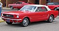 1965 Ford Mustang convertible, front left view